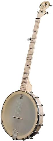 Deering Goodtime Americana Openback Banjo مقاس 12 بوصة مع مجموعة حافظة صلبة مفتوحة الظهر من Instrument Alley - صناعة أمريكية GAM in Kuwait