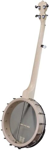Deering Goodtime Americana Openback Banjo مقاس 12 بوصة مع مجموعة حافظة صلبة مفتوحة الظهر من Instrument Alley - صناعة أمريكية GAM in Kuwait