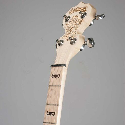 Deering Goodtime Americana Openback Banjo مقاس 12 بوصة مع مجموعة حافظة صلبة مفتوحة الظهر من Instrument Alley - صناعة أمريكية GAM in Kuwait