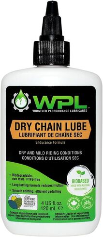 تشحيم السلسلة الجافة WPL 120 مل - تشحيم سلسلة الدراجة الفاخر للدراجات الجبلية ودراجات الطرق - لكفاءة الدواسة والأداء طويل الأمد in Kuwait