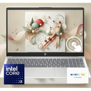 HP New Pavilion 15.6" Business & Student Laptop Computer, Touch-Screen, 32GB RAM, 1TB SSD, 6-Cores Intel Core i3-1215U Processor, USB-C, HDMI, Long Battery Life, AI Noise Removal, Win 11, WOWPC