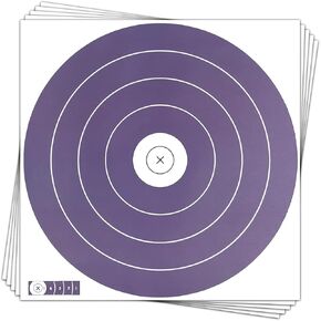 THREE ARCHERS NFAA 30pcs Archery Targets 40cm Standard Archery Targets 5 Ring Single Spot for Archery Training Competition Target Practice