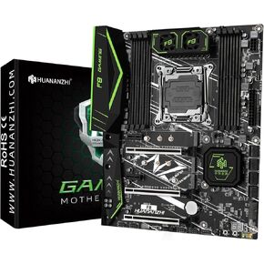 X99-TF-Q ATX Motherboard with LGA 2011-3 Socket, Supports DDR3/DDR4, Multiple M.2 Slots, 10-Layer PCB, Server Motherboard for High-Performance Computing & Gaming