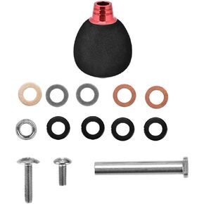 VGEBY Fishing Reel Knob Replacement, Spinning Fishing Spinning Reels Modification Power Knob for Saltwater Freshwater (Red) Power Knob for Spinning Reel Fishing Reel Handle Lhandle