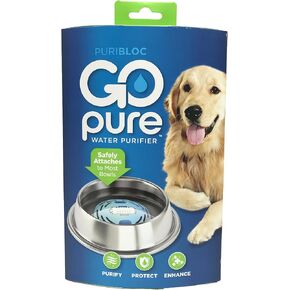 PURIBLOC GOpure Pet Water Purifier, Portable Water Filter for Pets