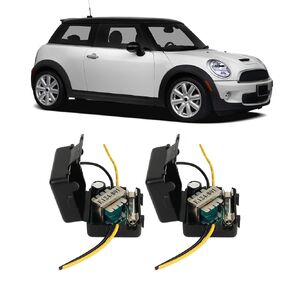 Ejoyous Car Power Filter, 2Pcs Audio Power Filter 12V Interference Proof Noises Reduction Ground Loop Noise Isolator, Stereo Power Supply Filter for Equalizers Amplifiers