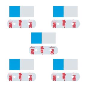 Replacement Adhesive for SimpliSafe Alarm Entry Sensors and Magnets – Strong Double-Sided Tape for Easy Installation (5 Sensor Pads & 5 Magnet Pads)
