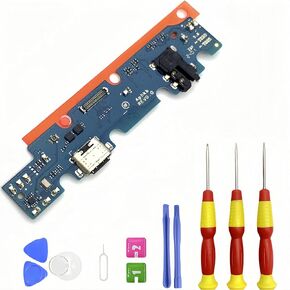 Galaxy Tab A7 Lite LTE T225 USB Charging Port Flex Cable Replacement for Samsung Galaxy A7 8.7 inch USB Type-C Charger Dock Board Flex Connector Port with Repair Toolkits SM-T225 T220 T227