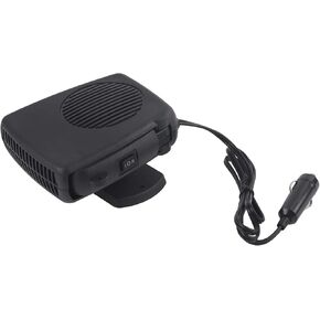 12 Volt Auto Defroster, 12V 200W Car Portable 2 in 1 Ceramic Heating Cooling Heater Fan Defroster Demister Universal