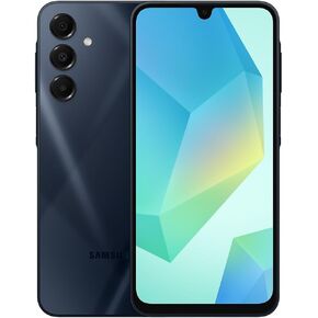 SAMSUNG Galaxy A16 5G Dual SIM (128GB, 2025) 6.7" 90Hz AMOLED, Water Resistant, 8Core, 50MP Camera (Factory Unlocked International Model for GSM, Global) A166M/DS (25W Fast Charger Bundle, Blue Black)