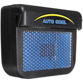DaMohony Solar Powered Car Ventilator, Solar Powered Car Exhaust Fan, Car Radiator, for Automotive Air Circulation, Eliminate The Peculiar Smell Inside The Car