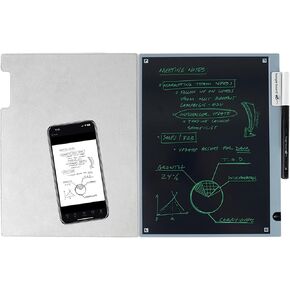 Blackboard 2.0 Smart Pen Reusable Notebook Set | Patented LCD & Cloud Sync Tech | Endless Pages, Dark Mode | Save & Erase with Smart Pen | Free App for iOS & Android | Digital Notepad & Drawing Tablet