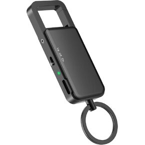 128GB Voice Recorder with Playback – 9000 Hours Audio Storage, 24-Hour Battery Life, USB-C Voice Activated Recorder with Noise Reduction for Lectures, Meetings, and Interviews