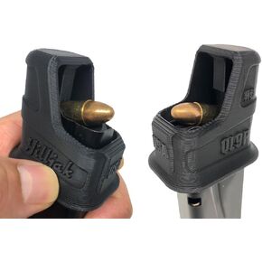 Magazine Speed Loader fits Springfield Armory XD, XD(M), XD Mod 2; Sig P250, P320; FNH FNS-9; HK Vp9, p30 9MM Double-Stack Quickie Loader 2.0 Black