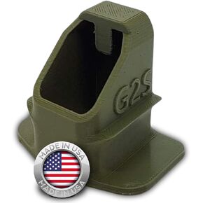 Magazine Loader for The Glock 17 19 22 23 26 27 31 32 33 34 35 37 9mm, 40 S&W & .357 SIG - Easy Pain Free Loading - Comfortable Grip - Speed Loader Accessories - Large Flanges