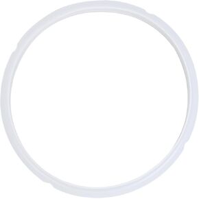 Silicone Sealing Rings for Instant Pot 6 Quart Pressure Cookers,Replacement Silicone Gasket Seal Rings Fit IP-DUO60, IP-LUX60, IP-DUO50, IP-LUX50, Smart-60, IP-CSG60 and IP-CSG50 (Red/Blue/Clear)