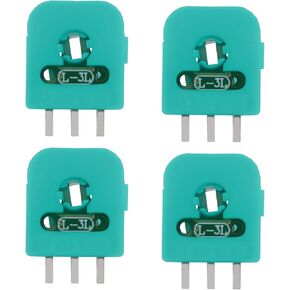 The Lord of the Tools 4PCS 3D Hall Effect Potentiometer Compatible with PS5 Joystick 9.6x13.3mm 3D Analog Sensor Joystick Module Potentiometer