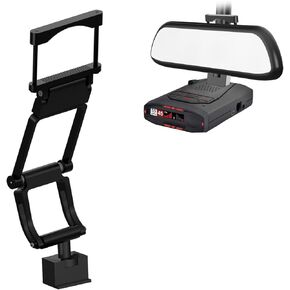 Rearview Mirror Radar Detector Mount,Aluminum Rearview Mirror Bracket Suitable for Escort IX IXc Max 3 Max360C/2020 Max 360 Redline EX,Radar Detector Rearview Mirror Stem Mount(for EZ Magnet)