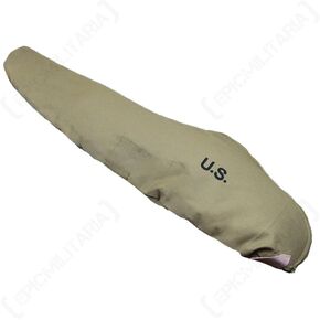 U.S. WWII M1 Garand Carry Case Marked U.S. OD Green Fleeced Lined