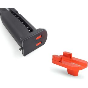 7 Round Magazine Bottom Marker Adapter (Red Color) Compatible with Byrna SD, SDXL, HD, HDXL, LE, EP