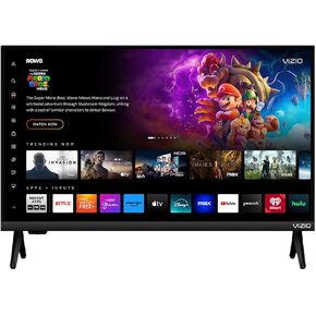 VIZIO 24" Inches VHD24M-0810 Class V-Series HD (1080p) Smart LED TV - Full Array Backlighting, Smart TV with Apple AirPlay, Chromecast, Alexa Compatibility (Renewed)