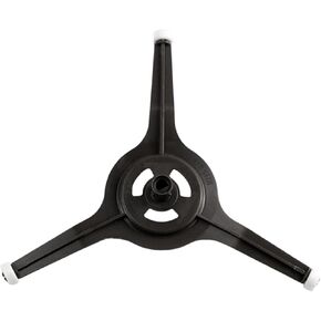 Arm Microwave Oven Turntable Ring - Rotating Roller Support for 10.6" Glass Flat Turntable Plate