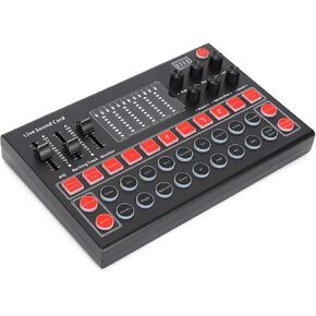 Generic Sound Card Set, M9 Sound Card Kit Fast Stable for Live Broadcast for Gaming for Recording for Singing, Generic7xngv08a1p