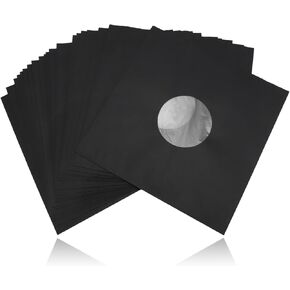 Dpofirs 20Pcs Vinyls Record Sleeves, 12inches 350gsm Thick Cardboard Record Outer Sleeves, 33 Rpm Record Jacket, Anti Static