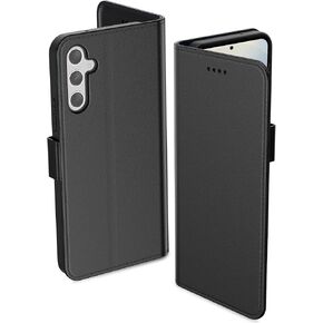 for Samsung Galaxy S25 Plus/s25+ Case PU Leather Flip Cover Wallet Case Protector with id Holder Card Slots Magnetic Closure Phone Cover Women Men for Galaxy S25 Plus Wallet Case, Black