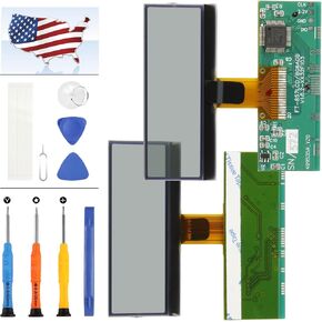 Screen Replacement for YAESU FT-857 FT-857D LCD Screen 8.0" for YAESU FT-857 FT-857D Display LCD Screen Repair Kits for 'Zebra Stripes' Issue