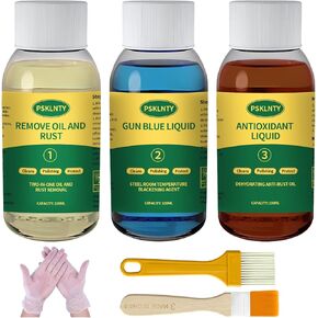 Gun Cleaning Kit Gun Bluing Kits Liquid Gun Blue for Pistol Rifle Handgun Shotgun Hunting