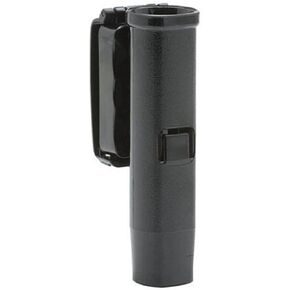Monadnock Monadnock Autolock Baton حامل حوض أوتولوك مع 360 درجة دوار مقطع على أسود عادي