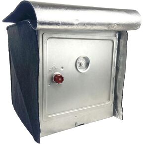 Thermal Insulated Camping Oven Cover for Foldable Camp Ovens Insulation Blanket with Aluminum Coated to Quickly Heats Up and Maintains Temperature