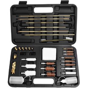 Gun Cleaning Kit Universal Gun Cleaner for Shotgun, Pistol, Rifle, All Guns with Lightweight Carrying Case