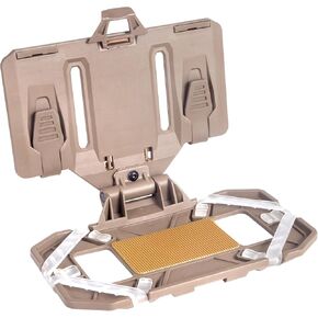 MOLLE Vest Phone Holder,Chest Phone Mount Tactical Vest Attachment，Folding Navigation Phone Board Universal Chest Phone mounting Accessory,for Screen Size 4.7"-6.7"