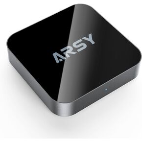 ARSY Ne-2 Music Streamer Wireless Audio Receiver, Airplay 2 Receiver, WiFi Streaming Music Amplifier, Stream Hi-Res Audio from Spotify, Tidal, Roon and More