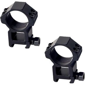 RG25-H148 25.4 Diameter Scope Ring 1 inch Picatinny, 1.48 Inch Height Picatinny Scope Mount （RG25-H148）