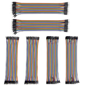 40pin for Dupont Wire Breadboard Jumper Line Assorted Kit 11.8 inch Male to Female Male to Male Female to Female Multicolored (240pcs Assorted(80pin F-F/80pin M-M/80pin M-F), 30cm)