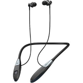 Neckband Bluetooth Headphones ，60H Music Time Wireless Stereo Neckband Earbuds with Bluetooth 5.3 LED Digital Display ENC Call Noise Cancellation Silicone Collar in Ear Headset for Sports/Workout