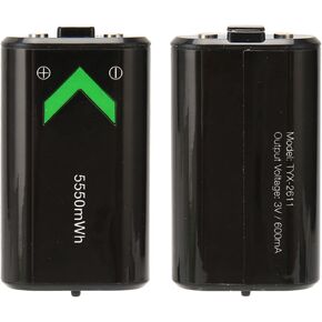 for Controller Battery Pack Rechargeable Battery Pack, 5550mAh Battery Pack with 10Ft Type C Charging Cable, for Series Full Series Original Controller