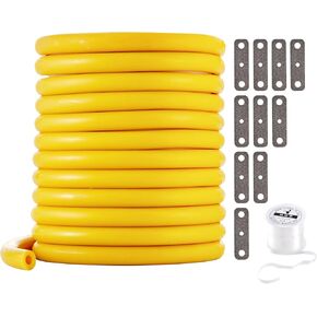 Slingshot Replacement Rubber Bands, Heavy Latex Rubber Tubing (O.D8mm×I.D4mm) 5m/16.7feet, Standard Size Fit Most Tubular Style Slingshots.