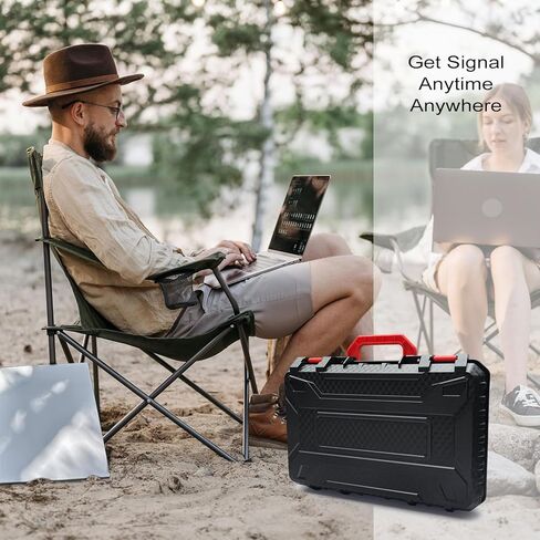 حالة صلبة محمولة تناسب مجموعة أطباق Starlink Mini ، علبة مقاومة للماء ، و Precision Cut Eva لتخزين ملحقات Mini Storage ، ومتانة معتمدة من شركات الطيران ، ومريحة للسفر في الهواء الطلق الاستخدام in Kuwait