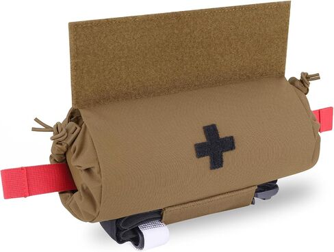 Petac Gear تكتيكي الإسعافات الأولية ، حقيبة تفريغ ، صدمة طبية ، حقيبة إسقاط ، EMT IFAK ، وحمل البطن الفرعي مع Hook-N-loop (CB) in Kuwait