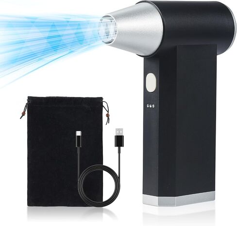 Electric Air Duster High Speed Compressed Air Duster 150000RPM Jet Fan for Car Drying Multipurpose Air Blaster with Jet Blower with 4 Gear,Versatile and Portable in Saudi Arabia