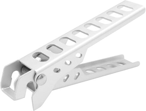 Silver Aluminum Alloy Bowl Grippers Camp Hot Pot Clip Tableware Cookware Holder Lifter Clamps For Hiking Backpacking Pot Tool Tongs Grippers For Kitchen Hot Pan Grippers Hot Plate Cooking Utensils in Saudi Arabia