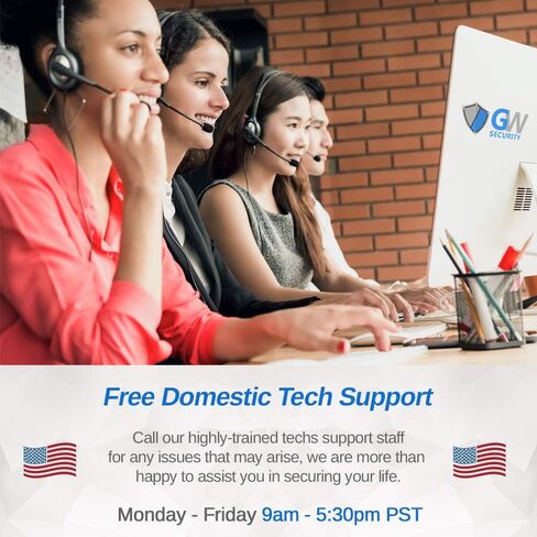 GW Security 16 Channel 12mp NVR 4K Color Color Light Vision نظام كاميرا أمان إنذار صوتي في اتجاهين مع (16) 8 ميجابكسل من الذكاء الاصطناعي/الكشف عن الوجه/الكشف عن السيارة 135 درجة in Kuwait