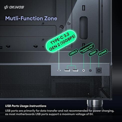 Aqua 3 Air, Micro ATX Case, MATX PC Case with 3 X 120mm 3-Pin Non-PWM Fans (No ARGB) Pre-Installed, Panoramic View Tempered Glass Front & Side Panel, with Type C Port, Black in Saudi Arabia