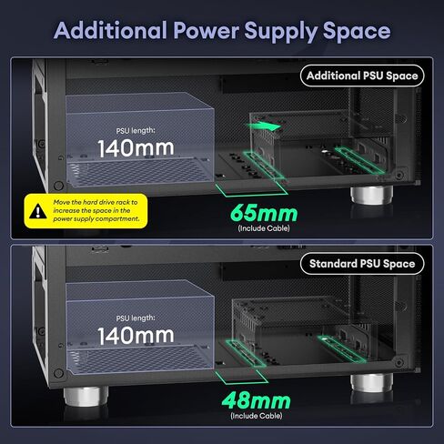 Aqua 3 Air, Micro ATX Case, MATX PC Case with 3 X 120mm 3-Pin Non-PWM Fans (No ARGB) Pre-Installed, Panoramic View Tempered Glass Front & Side Panel, with Type C Port, Black in Saudi Arabia