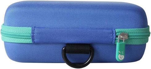 Hermitshell Hard Travel Case for Soundcore Select 4 Go Bluetooth Speaker by Anker (Only Case) (Blue+Green Zipper) in Kuwait