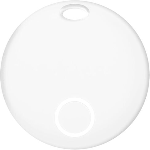 Air tag Tracker Bluetooth Item Finder-4 Pack, Compatible with Apple Find My APP (iOS Only) Replaceable Battery, IP67 Waterproof, White in Saudi Arabia